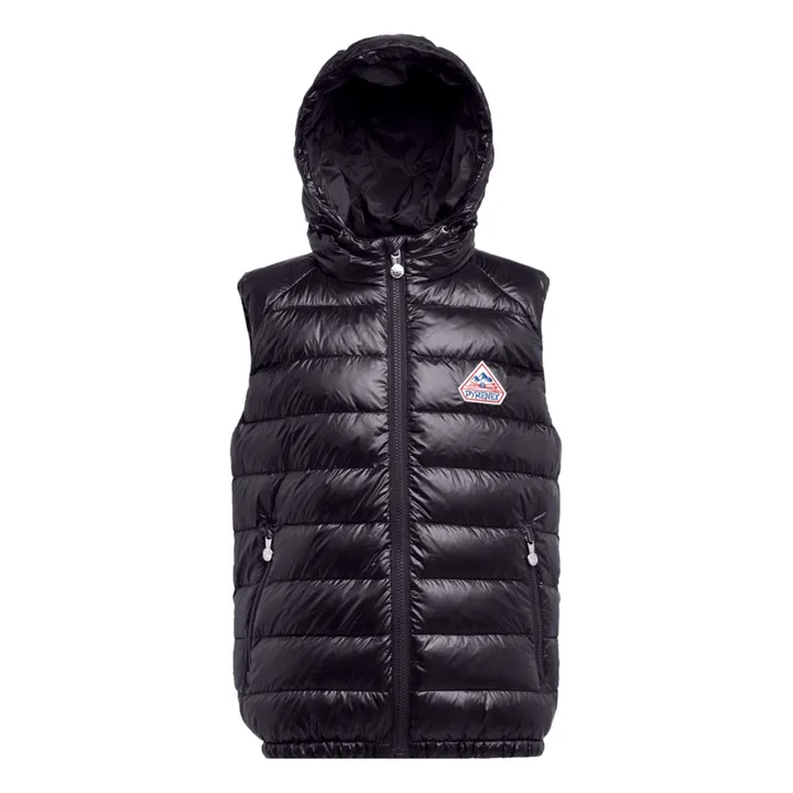 Doudoune Pyrenex Veste Sans Manche Noir Capuche Pyrenex Doudoune