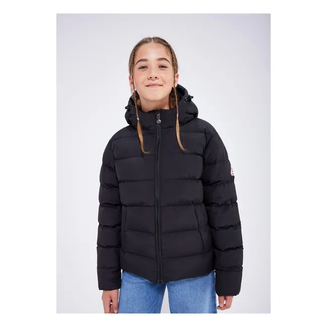 Spoutnic Smooth Daunenjacke | Schwarz