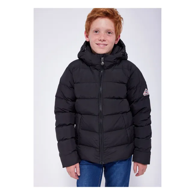 Spoutnic Smooth Puffer Jacket | Black