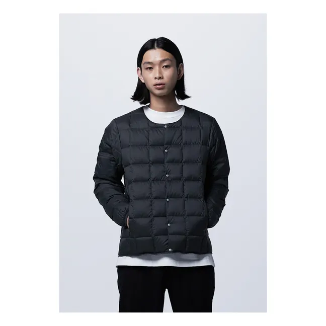 Quilted Jacket | Charcoal grey