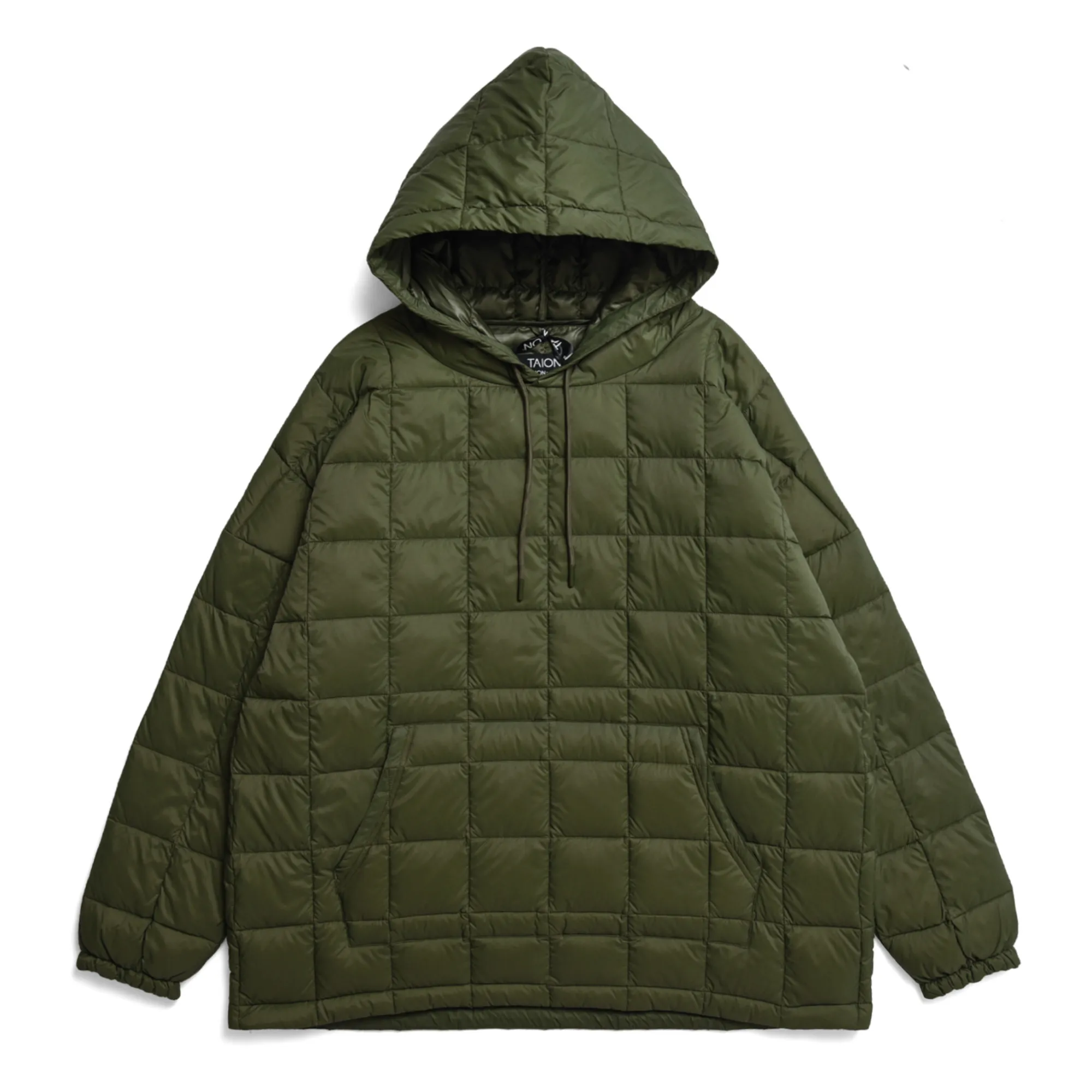 Veste Enfilable Matelassée | Vert olive- Image produit n°0