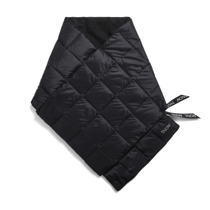 Quilted Scarf | Black- Product image n°0