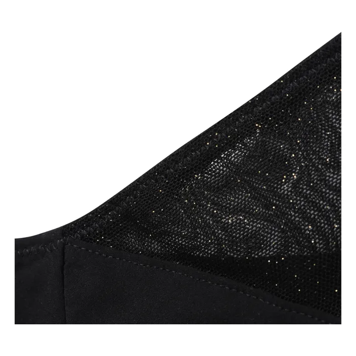 Tiana Slip aus Glitter-Tüll | Schwarz- Produktbild Nr. 5