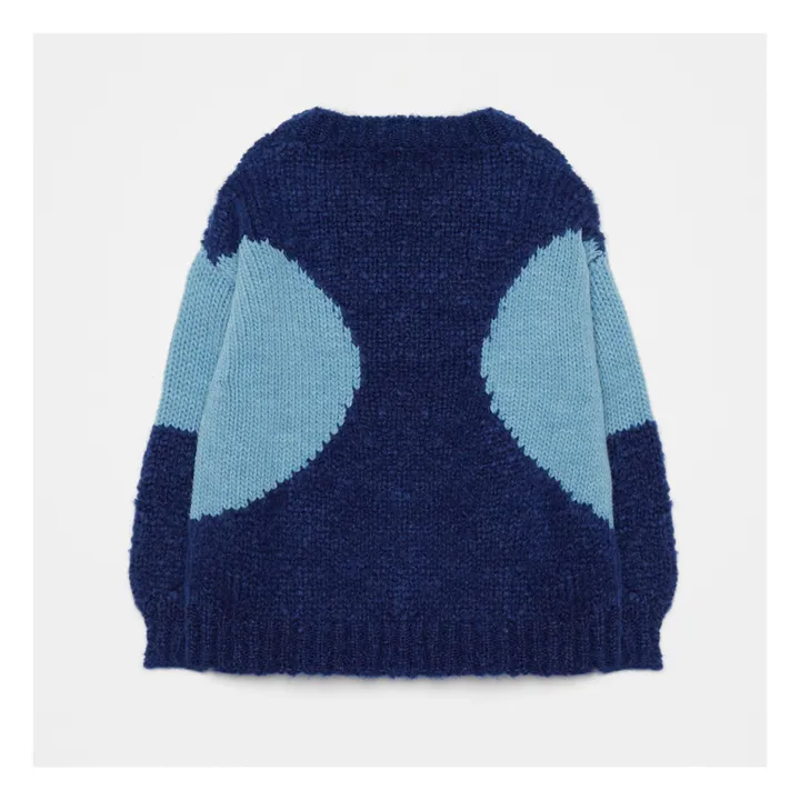 Jersey de lana de alpaca | Azul- Imagen del producto n°4