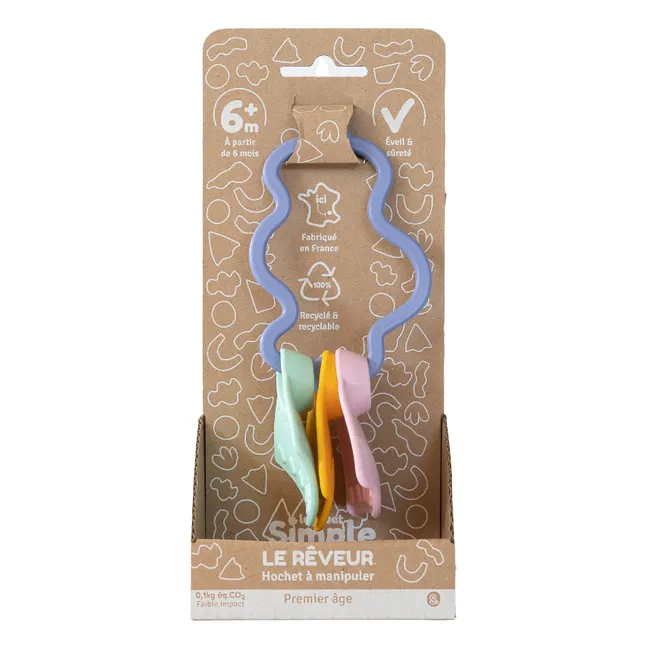 Hochet à manipuler  | Bleu