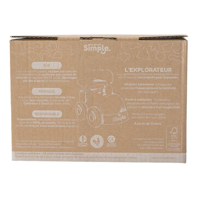 Train à promener | Bleu