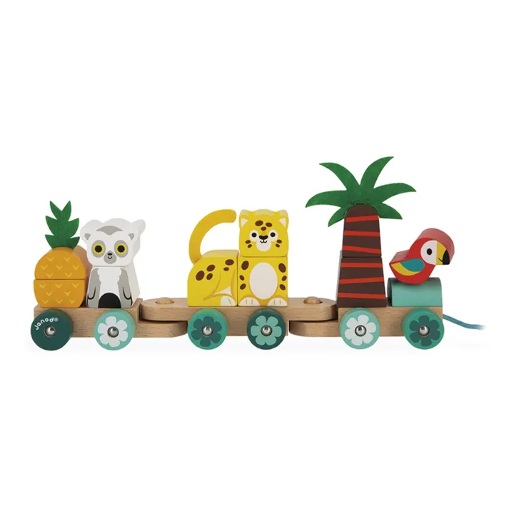 Tropical Pull-Along Train- Product image n°1