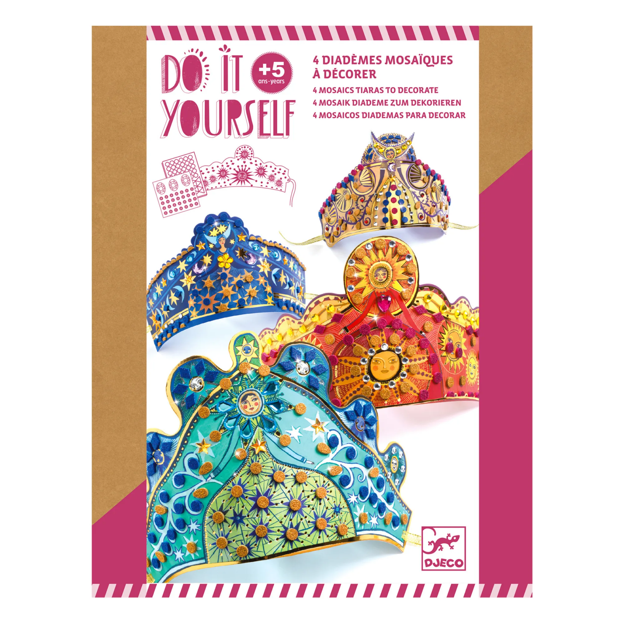 Djeco Multicoloured Creative Enchanted Kingdom Activity Kit