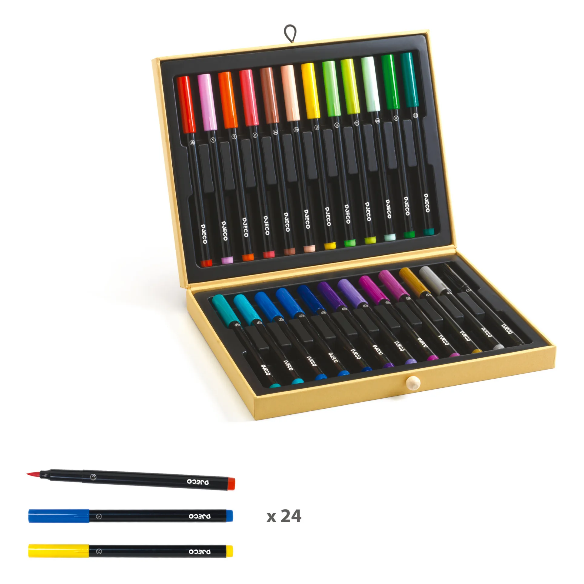 Djeco Multicoloured Felt-Tip Pen Set