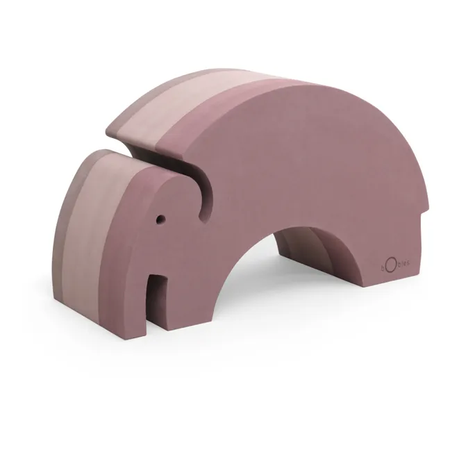Motorik-Element Elefant aus EVA | Rosa