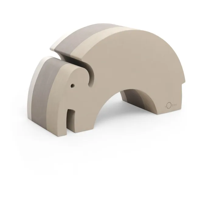 Motorikmodul Elefant aus EVA | Grau