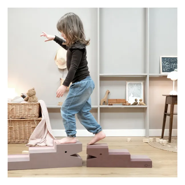 Module de motricité Crocodile en EVA | Rose