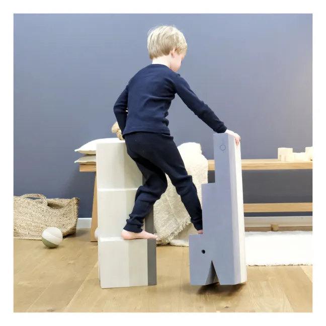 Modulo per bambini Coccodrillo in EVA | Grigio