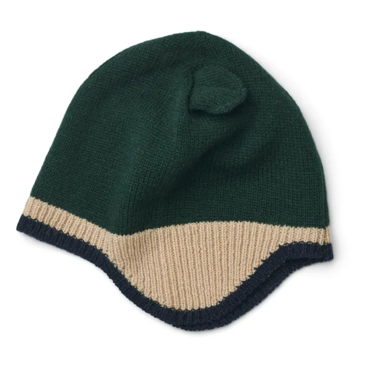 Gorro de lana merina Milan | Verde Oscuro- Imagen del producto n°1