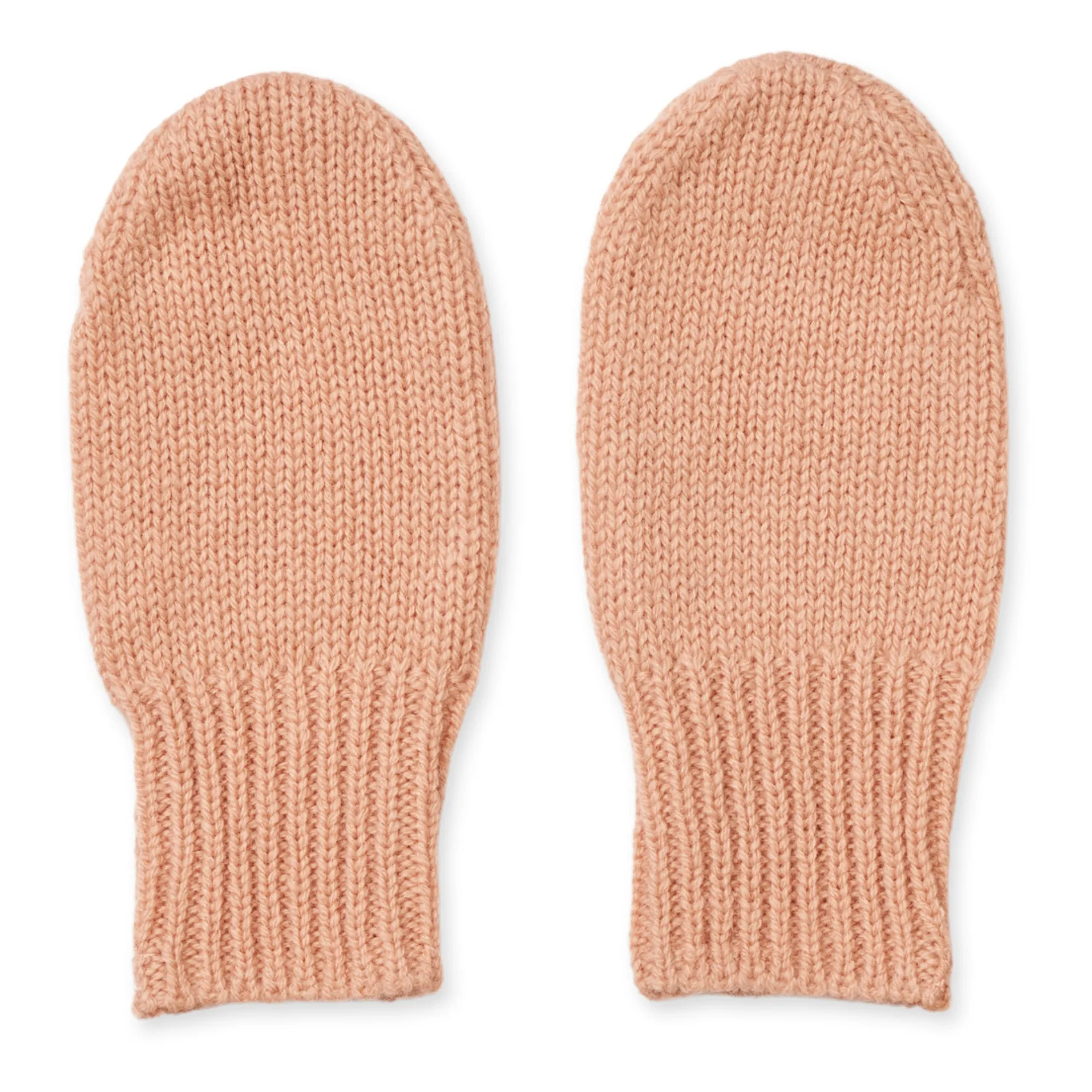 Liewood Pink Merino Wool Mittens