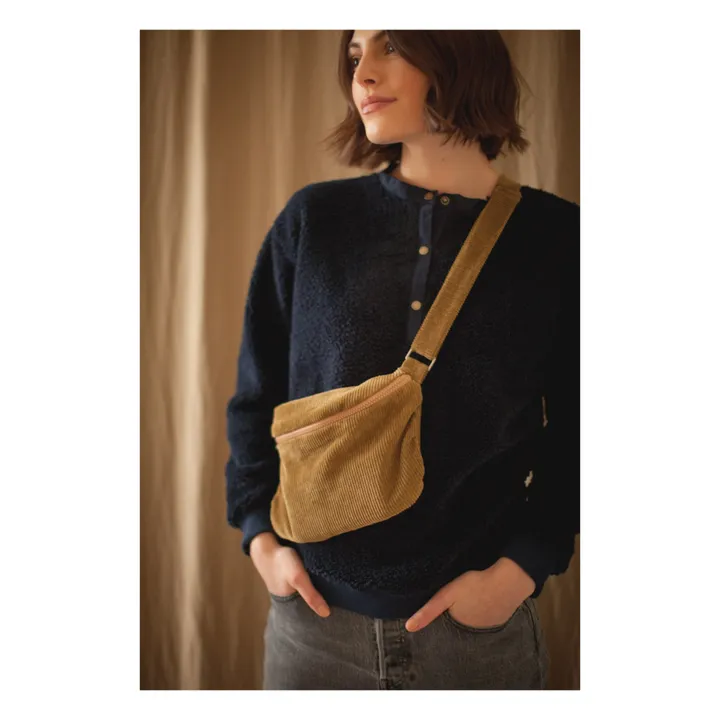 Corduroy Belt Bag - Women’s Collection  | Ochre- Product image n°2