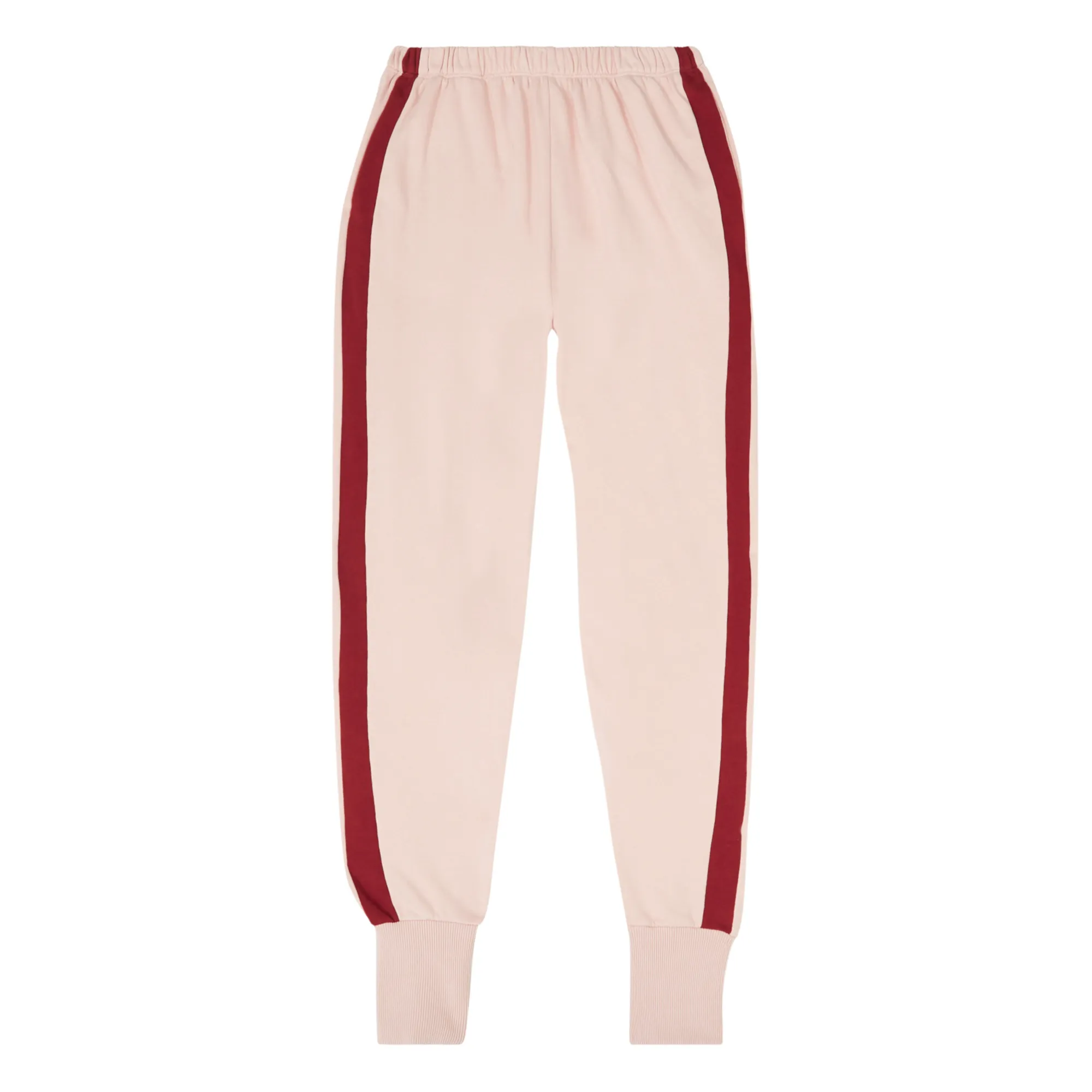 We Are Kids Pink Charles Organic Cotton Terry Cloth Joggers