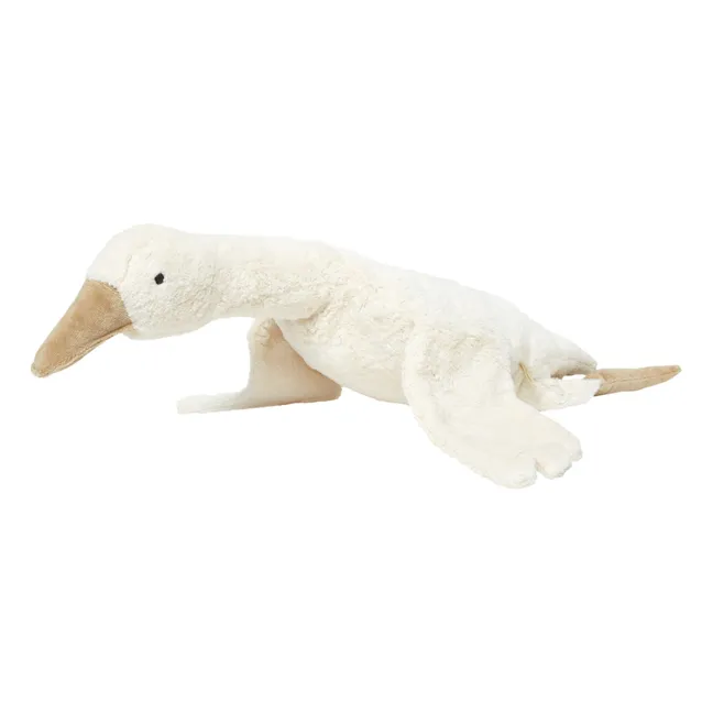 Cuddly animal Goose large | white | White