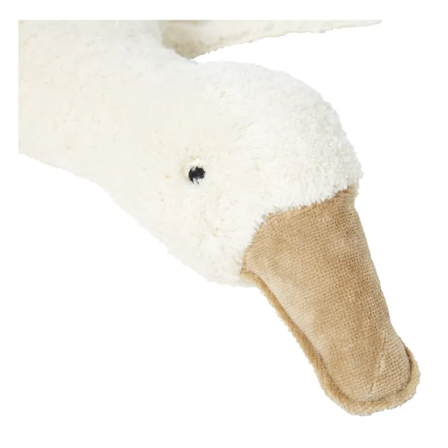 Cuddly animal Goose large | white | White
