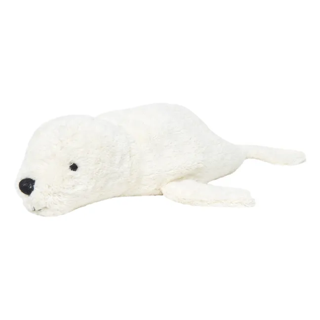 Seal Soft Toy Heat Pack | White