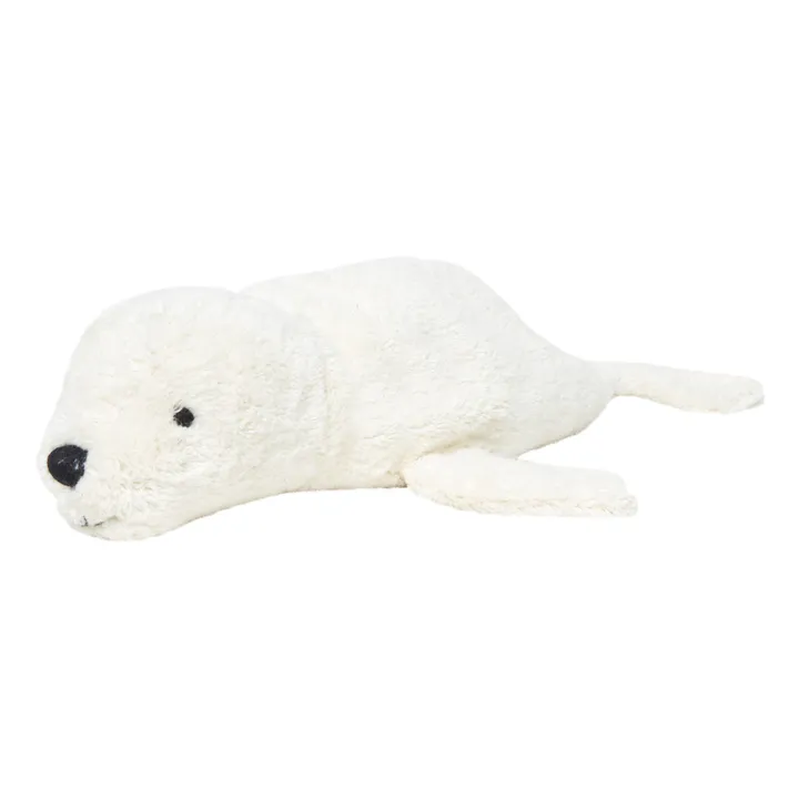 Peluche-borsa dell'acqua calda, motivo: foca | Bianco- Immagine del prodotto n°0