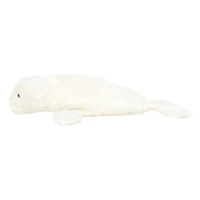 Peluche-borsa dell'acqua calda, motivo: foca | Bianco
