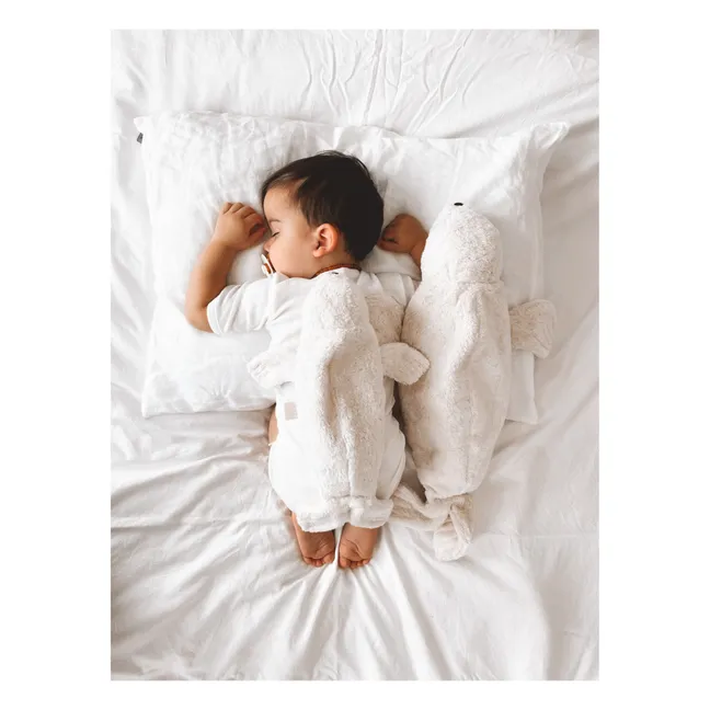 Peluche bouillotte Phoque | Blanc