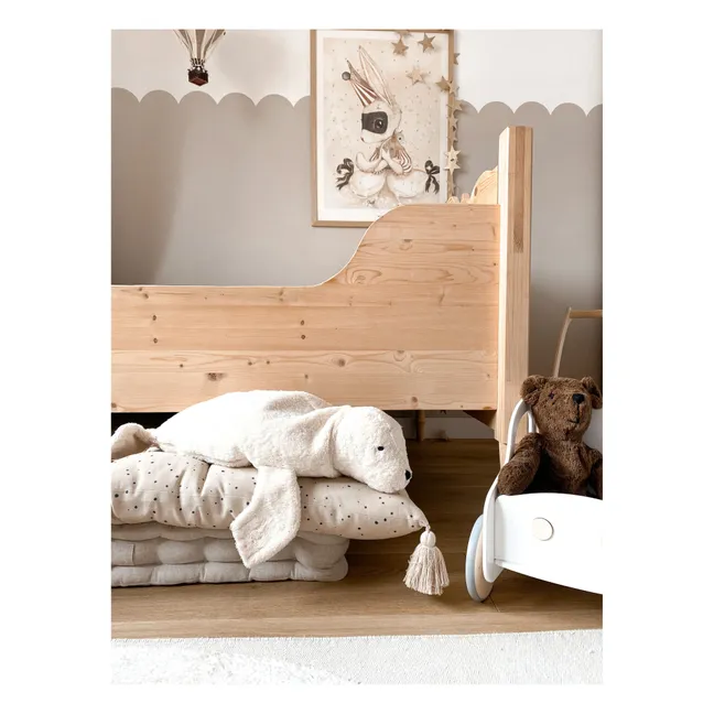 Kuscheltier Robbe klein | weiß | Weiß