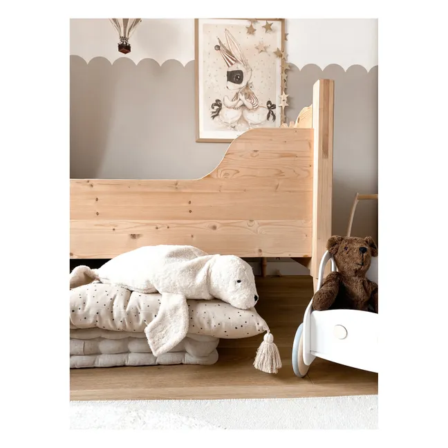Peluche bouillotte Phoque | Blanc