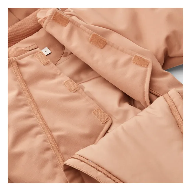 Combinaison de Ski Lin Polyester Recyclé | Rose