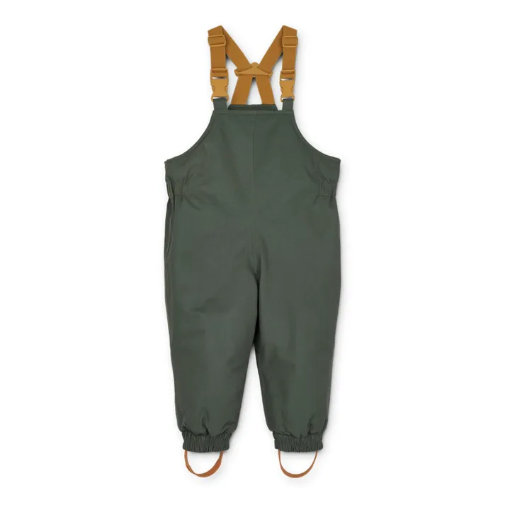 Sjer Recycled Polyester Snow Trousers | Dark green- Product image n°0