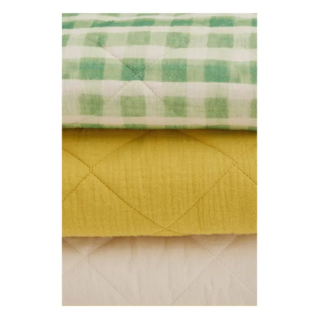 Couverture matelassée en coton bio | Edamame