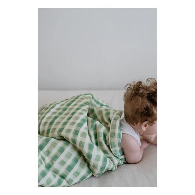 Couverture matelassée en coton bio | Edamame