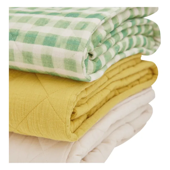 Couverture matelassée en coton bio | Edamame
