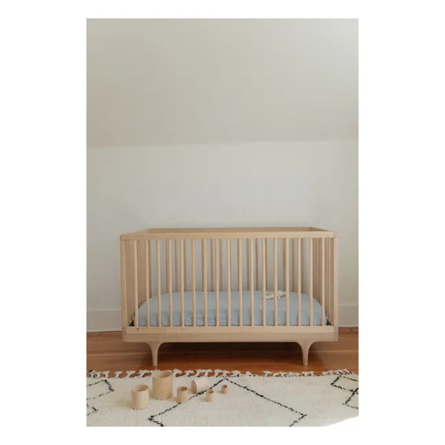Spannbetttuch aus Bio-Baumwolle | Cloud