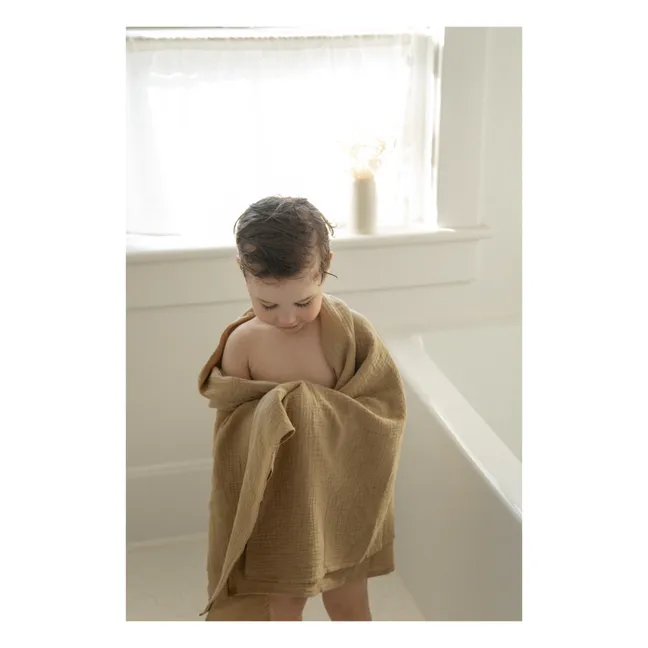Lange d'emmaillotage en coton bio 120x120 cm | Hojicha