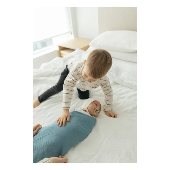 Lange d'emmaillotage en coton bio | River