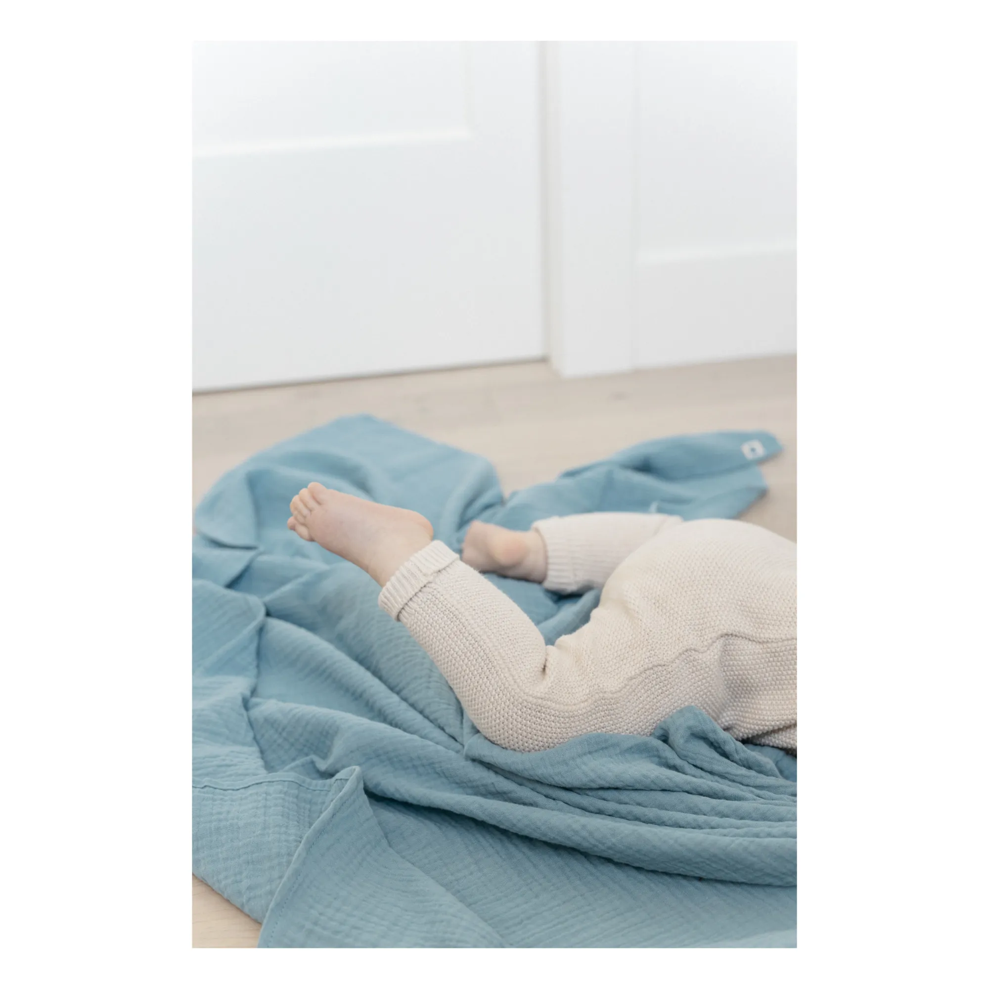 Lange d'emmaillotage en coton bio | River- Image produit n°3