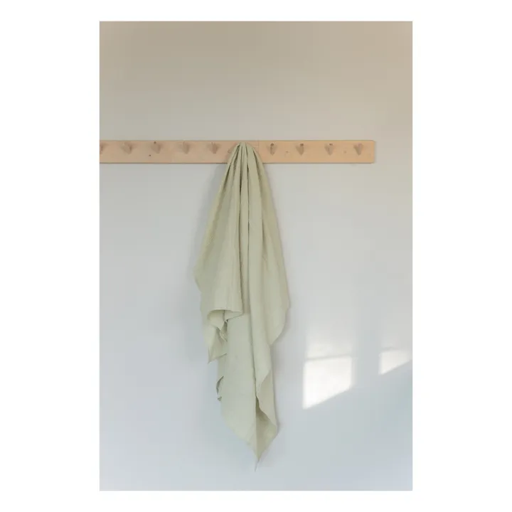 Organic Cotton Swaddling Cloth - 120 x 120 cm | Pea- Product image n°3