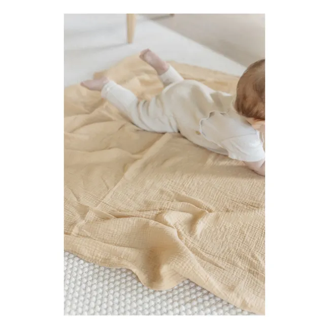 Manta para envolver al bebé de algodón orgánico 120x120 cm | Miso