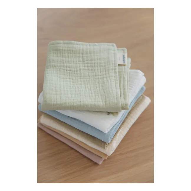 Serviettes Pear en coton bio - Set de 7