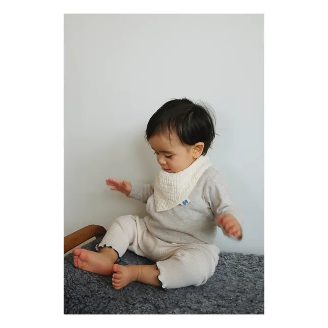 Garden bandana bibs in organic cotton - Set of 3 | Garden