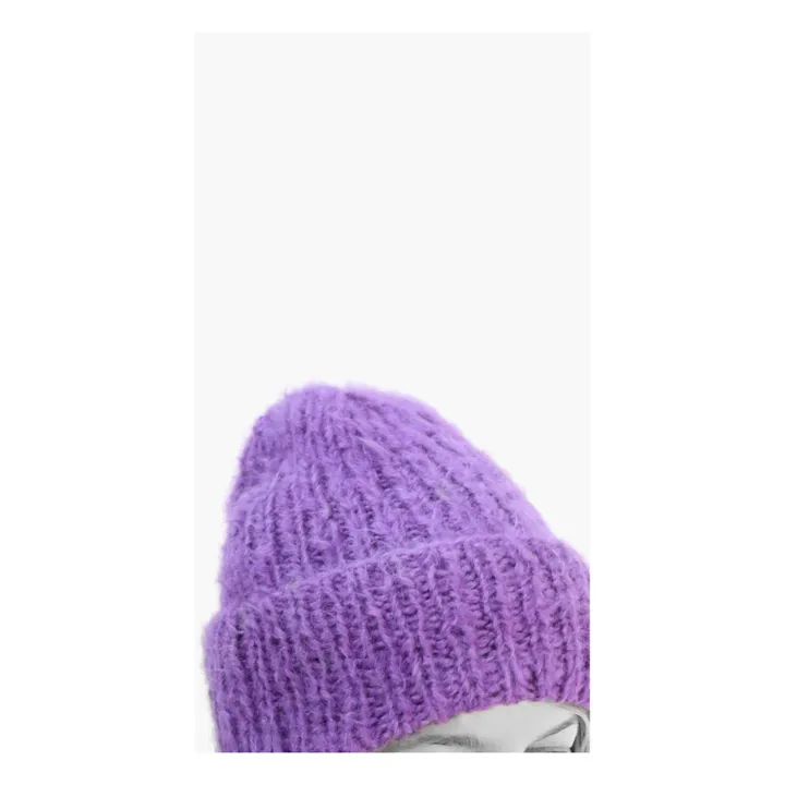 Sombrero de seda | Violeta- Imagen del producto n°1