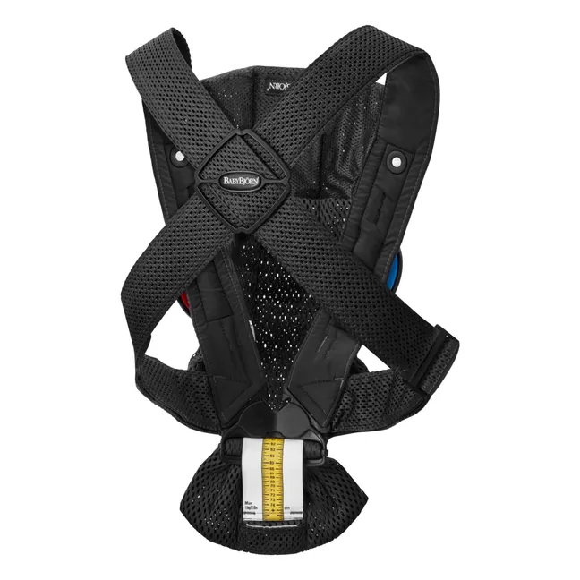 Porte-bébé Mini en mesh | Noir