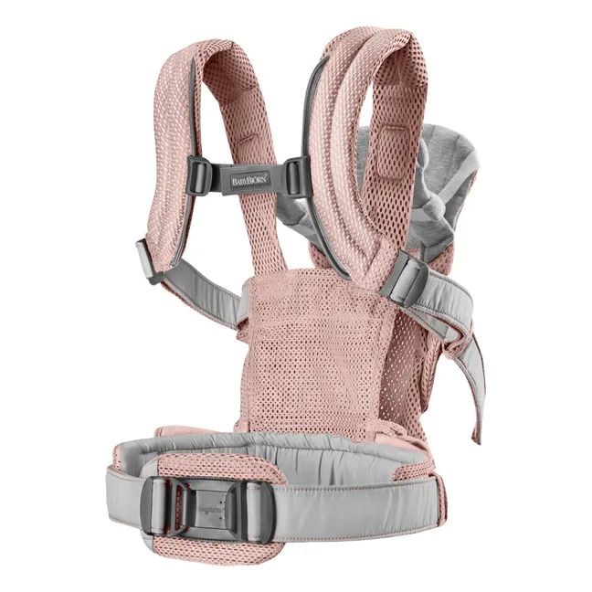 Mochila portabebés Harmony de malla | Rosa empolvado