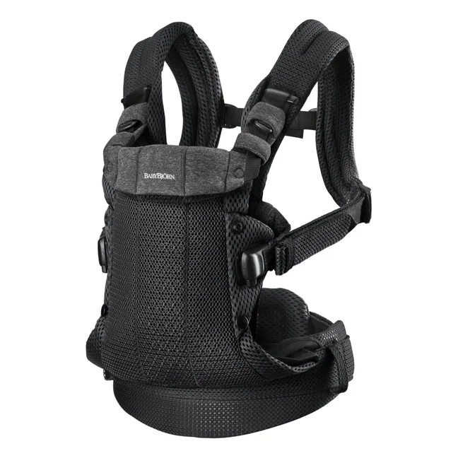 Mochila portabebés Harmony de malla | Negro