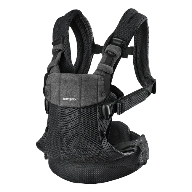 Mochila portabebés Harmony de malla | Negro