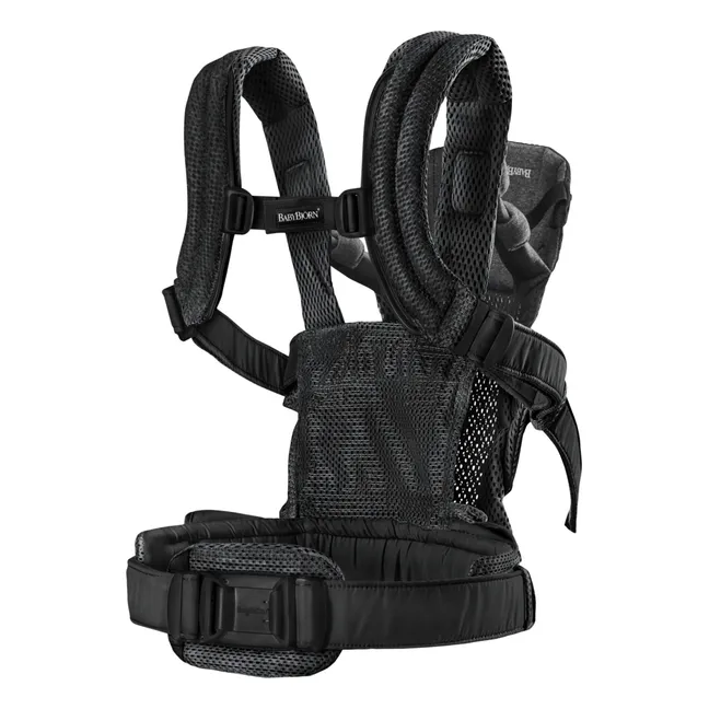 Mochila portabebés Harmony de malla | Negro