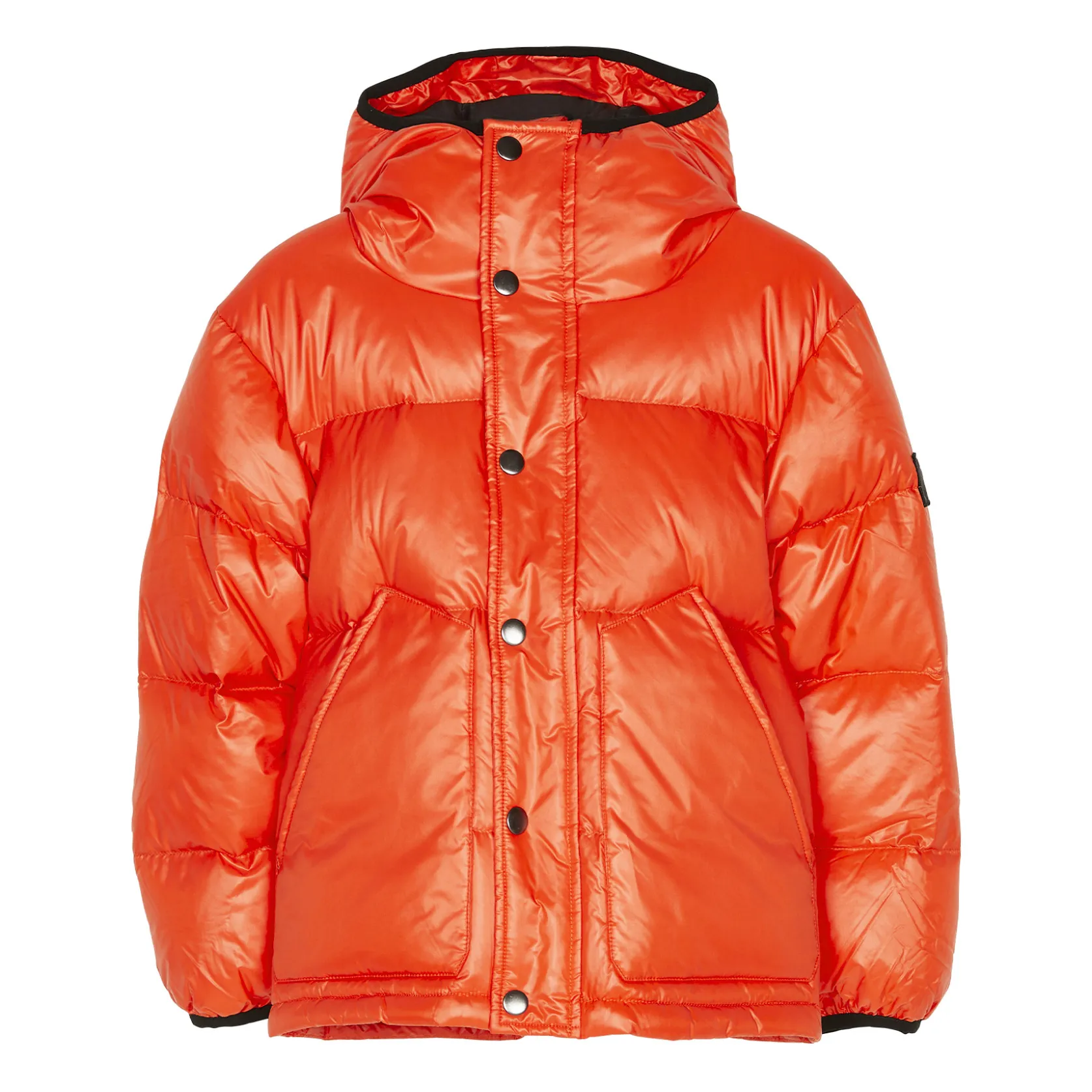 Finger In The Nose Red Snowflow Puffer Jacket