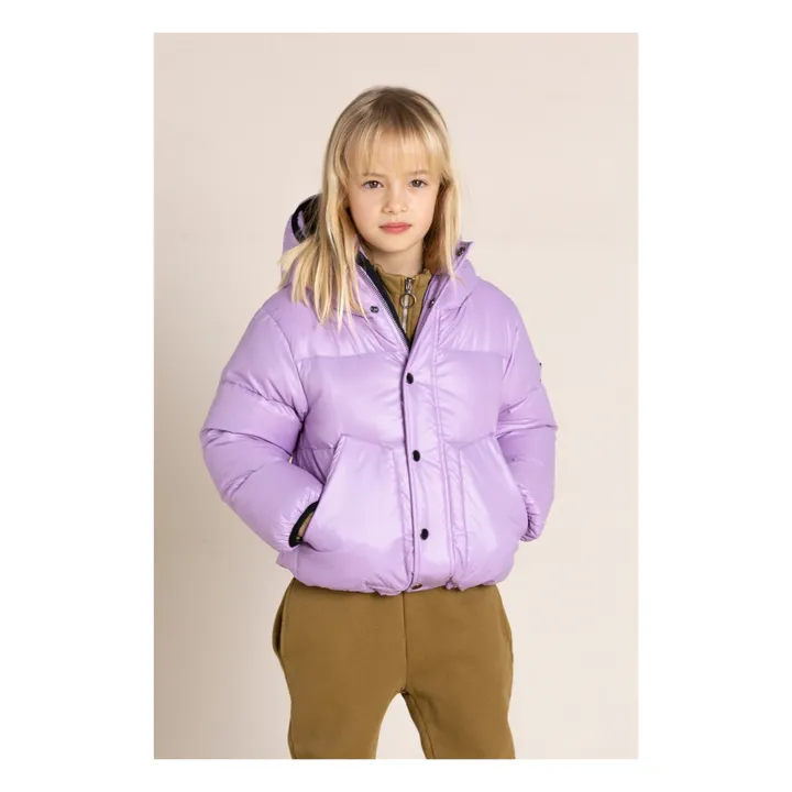 Snowflow Puffer Jacket | Lilac- Product image n°3